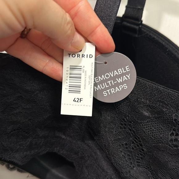 TORRID Strapless Lightly-Lined Bra 42F - Picture 5 of 9